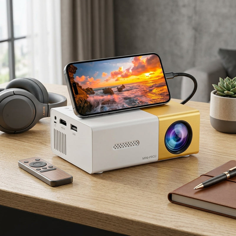 Smart Mini LED Projector