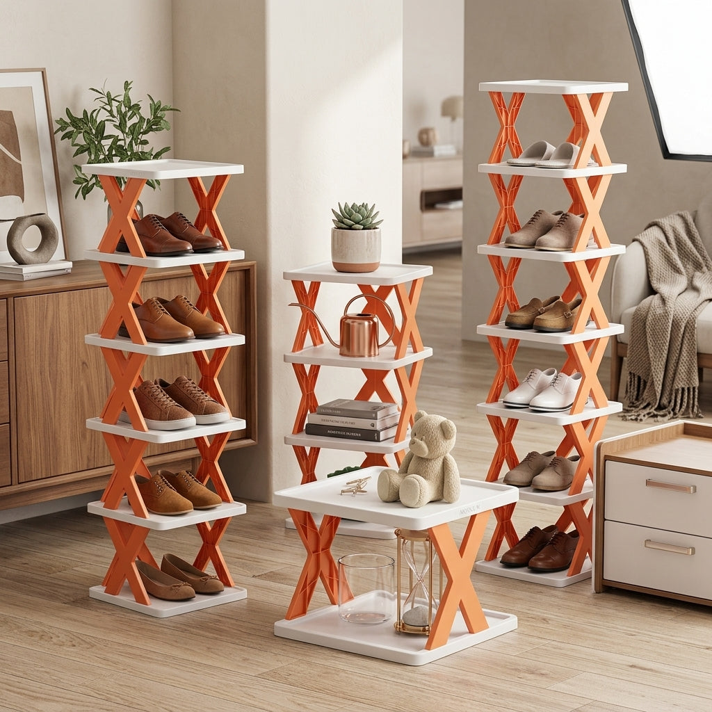 Premium 4-Layer Shoe Rack