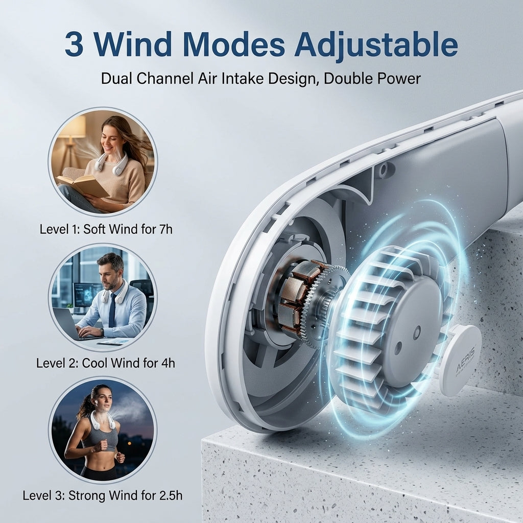 Portable Neck Cooling Fan